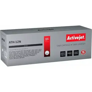 Toner ActiveJet ATH-12N Black replacement for 12A, compatible monochrome laser cartridge