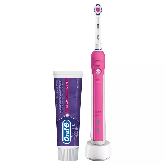 BRAUN Pro 750 pink + toothpaste Photo 1