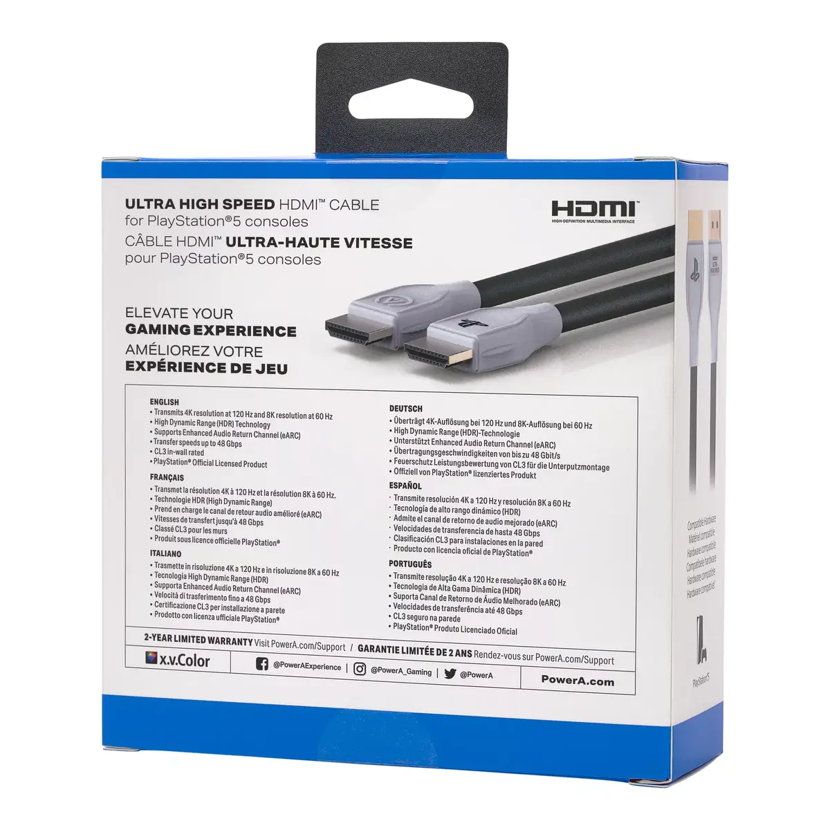 HDMI kabelis PowerA 1520481-01 Photo 7