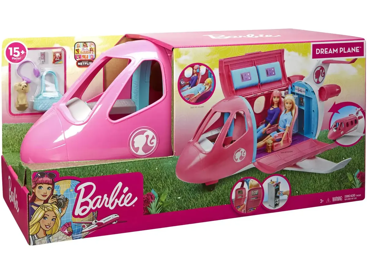 BARBIE Dreamhouse Adventures Dreamplane spēļu komplekts Photo 3