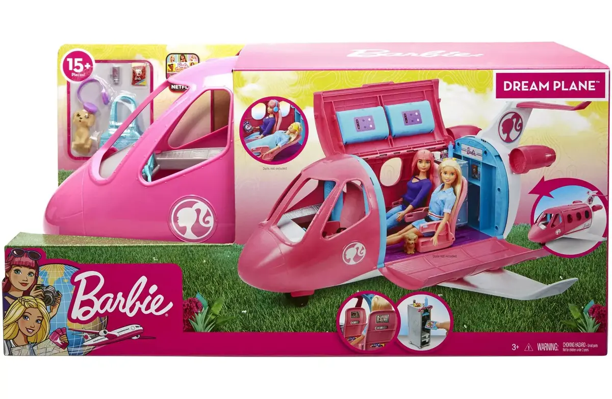 BARBIE Dreamhouse Adventures Dreamplane spēļu komplekts Photo 9
