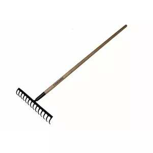 Грабли садовые Fiskars Solid 30,5 см с черенком 1014811