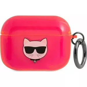 Karl Lagerfeld Etui ochronne KLAPUCHFP Choupette do AirPods Pro różowe