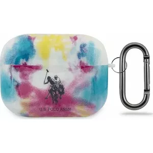 Aizsargvāciņš U.S. Polo ASSN USACAPPCUSML Tie & Dye Collection priekš AirPods Pro, zils