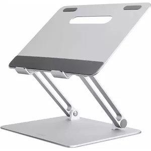 Laptop stand Mozos LS2 (LS2-ALU) aluminium portable adjustable support