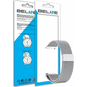 Ремешок для часов Beline Fancy 22 мм серебристый
