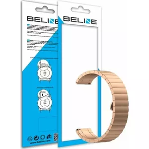 Ремешок для часов Beline Pasek 20mm — Beauty, розовое золото