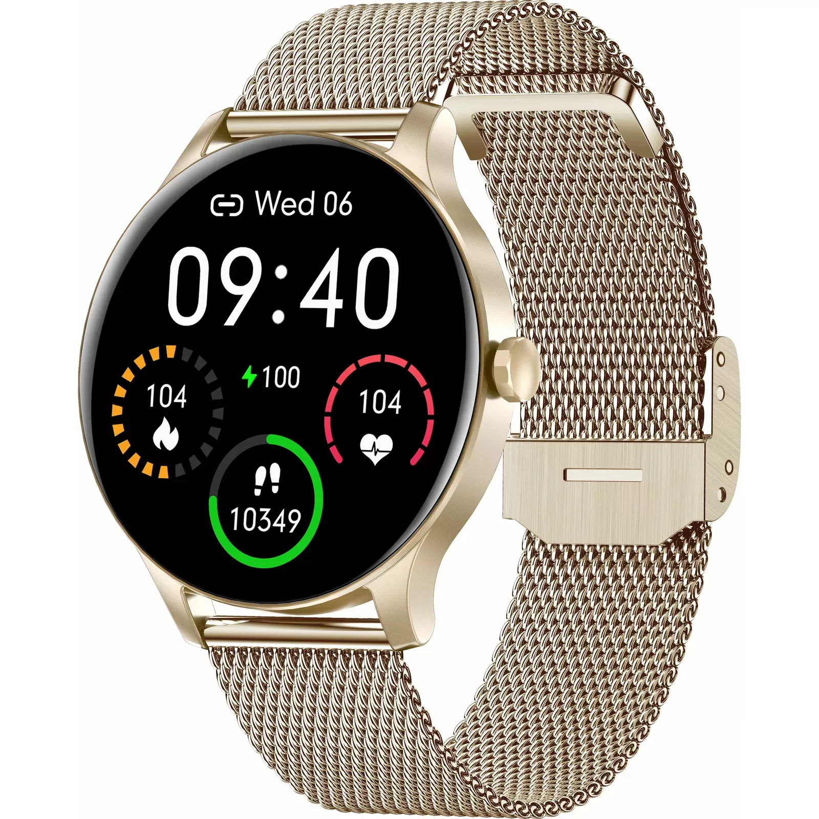Smartwatch Garett Electronics Złoty CLASSY_ZLOT_STAL | Smart Watch | AiO.lv