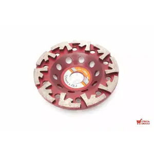 Алмазная шлифовальная чашка MODECO 125x22,23 мм MN-78-412 для бетона