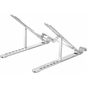 Notebook stand ORICO PFB-A2-SV-BP — aluminum adjustable height, foldable portable support