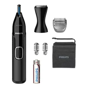 Trimmer Philips NT5650/16 Black Stainless Steel Battery Powered