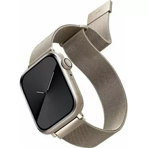 Uniq Pasek UNIQ Dante Apple Watch 4/5/6/7/SE 40/41mm Stainless Steel starlight