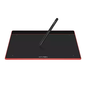 XPPen Deco Fun L grafiskās planšete Sarkans 5080 lpi 254 x 159,25 mm USB