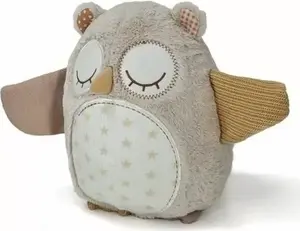Mūzikas rotaļlieta Cloud B Nighty Night Owl — 8 melodijas, bēšs