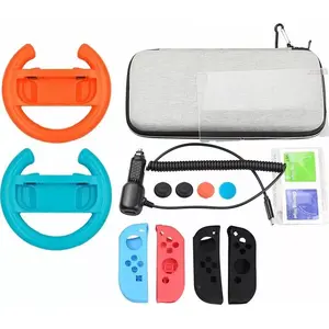 MARIGames piederumu komplekts 13‑1 priekš Nintendo Switch — SB4955, vairāku detaļu komplekts konsolei un kontrolieriem