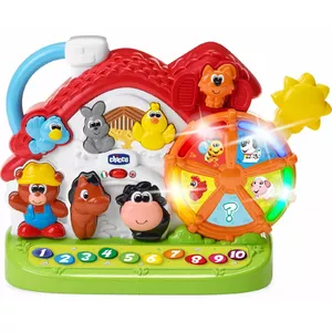 Игрушечная говорящая ферма, CHICCO модель 9604000130, двуязычная PL/EN