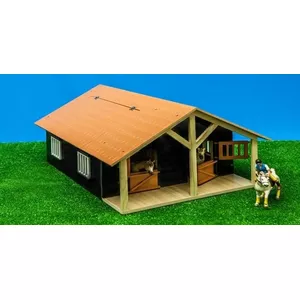 Hipo koka rotaļu kūts Budynek gospodarczy Stajnia 51×40.5×27.5 cm — Hipo 610167
