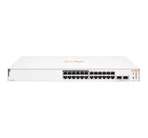 Managed L2 Switch HP Enterprise Aruba Instant On 1830 — 24x Gigabit (10/100/1000), 12-port Class4 PoE, 2 SFP, 195W, 1U