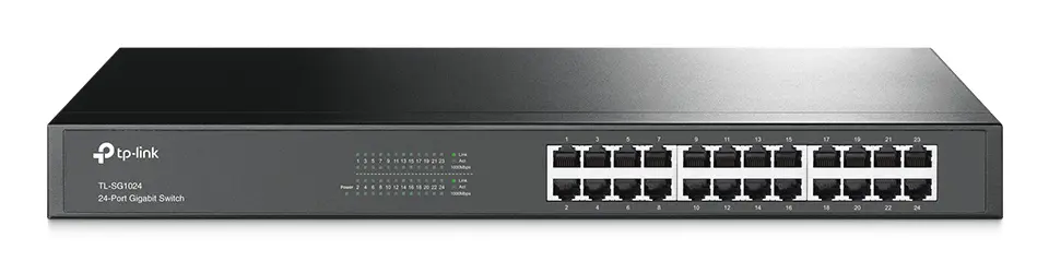 TP-Link TL-SG1024 nevadāms L2 Gigabit Ethernet