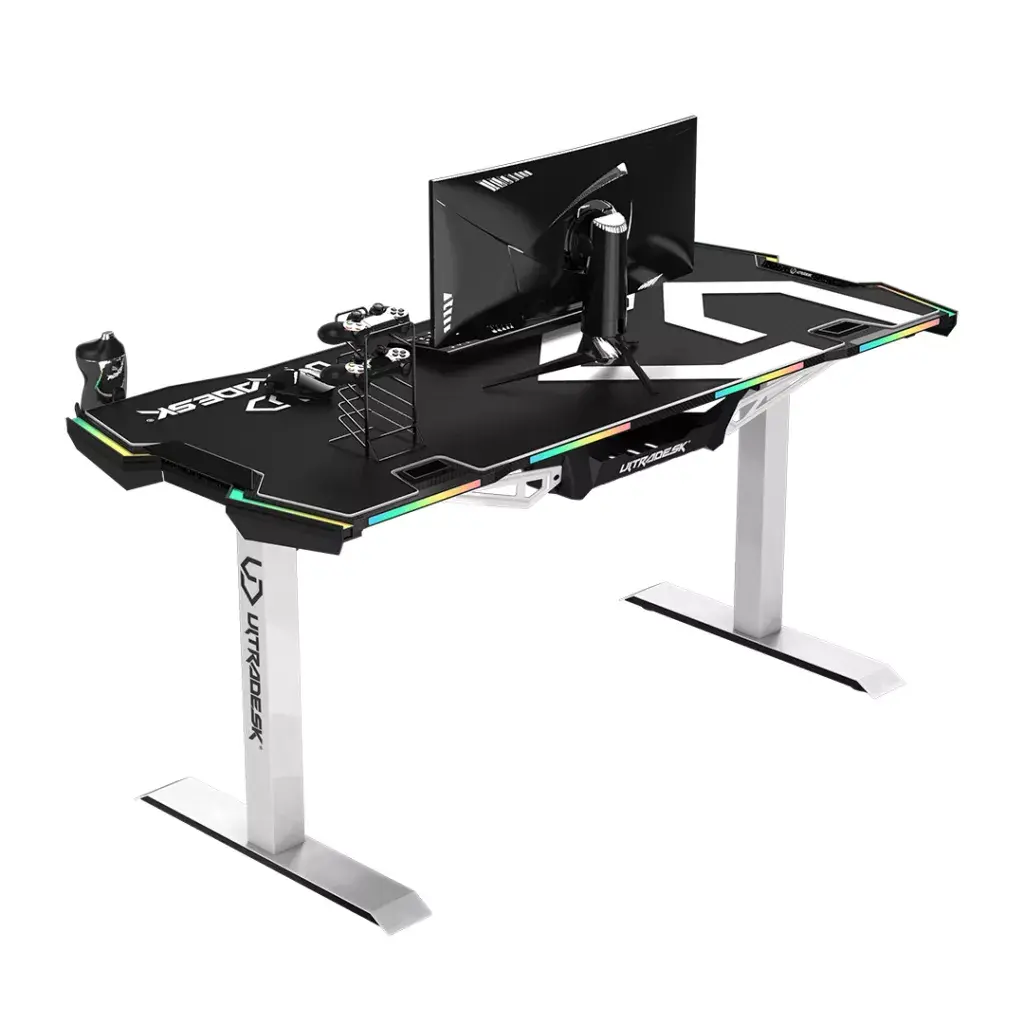 Игровой стол Ultradesk Force Black, White Photo 5