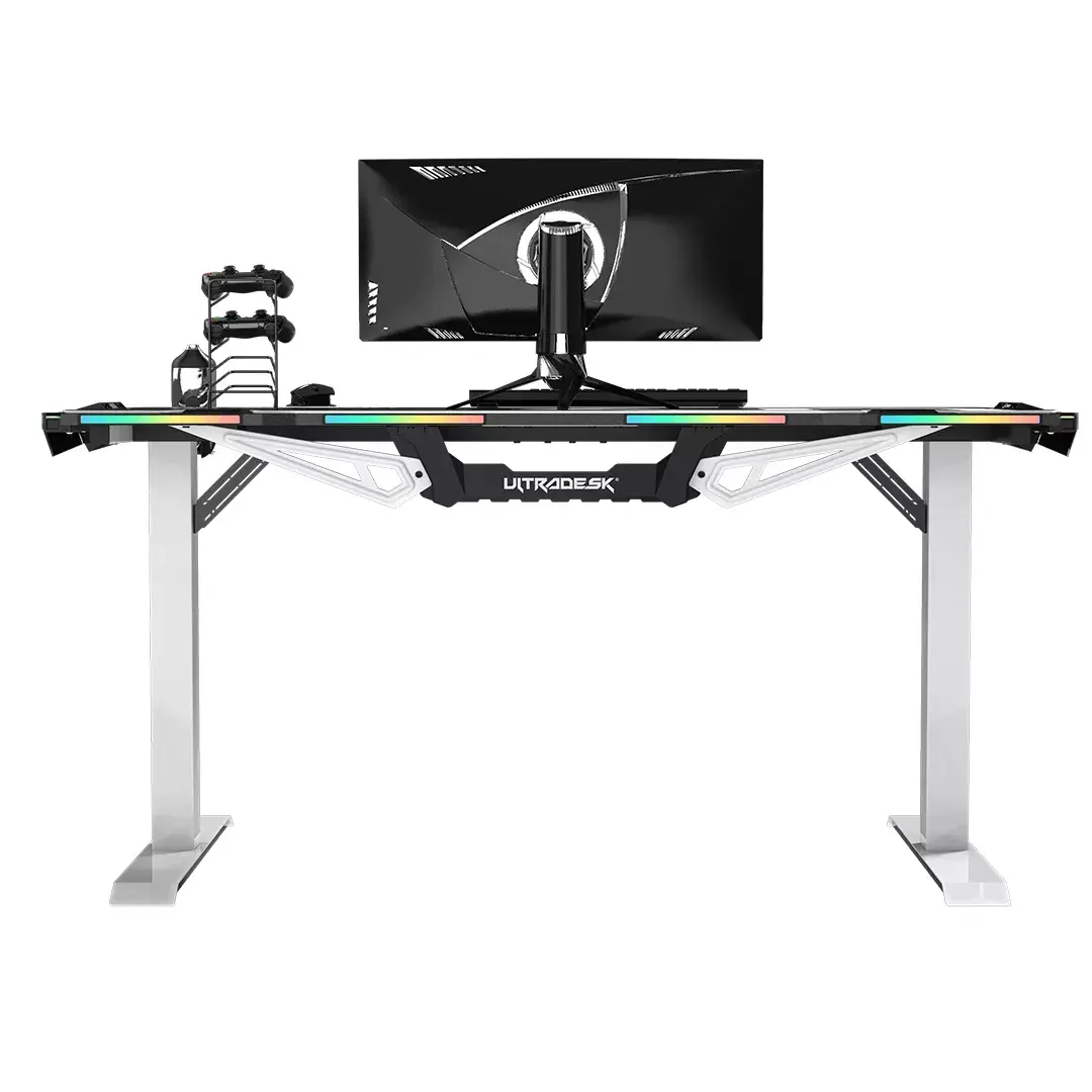 Игровой стол Ultradesk Force Black, White Photo 6