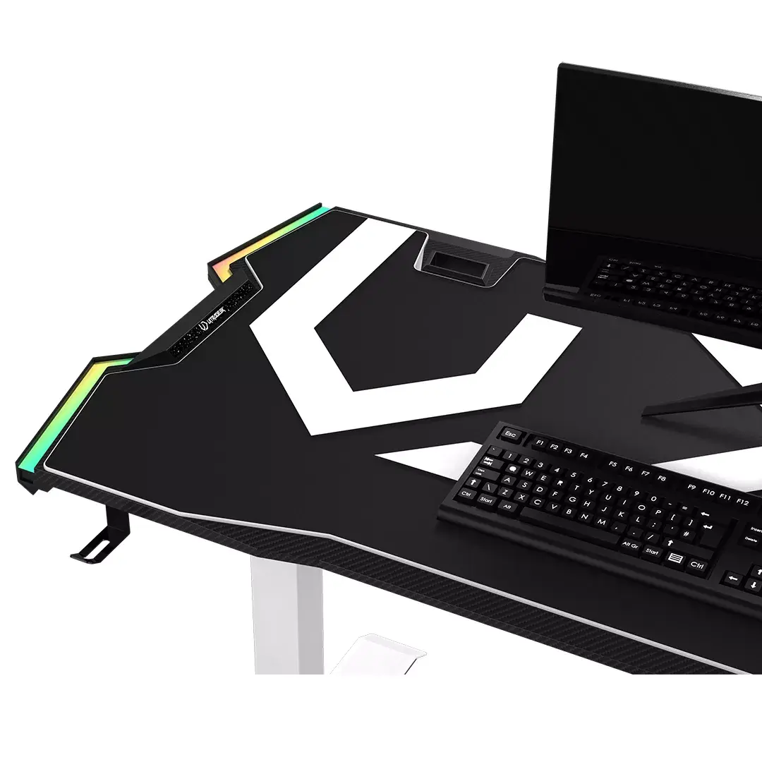 Игровой стол Ultradesk Force Black, White Photo 11