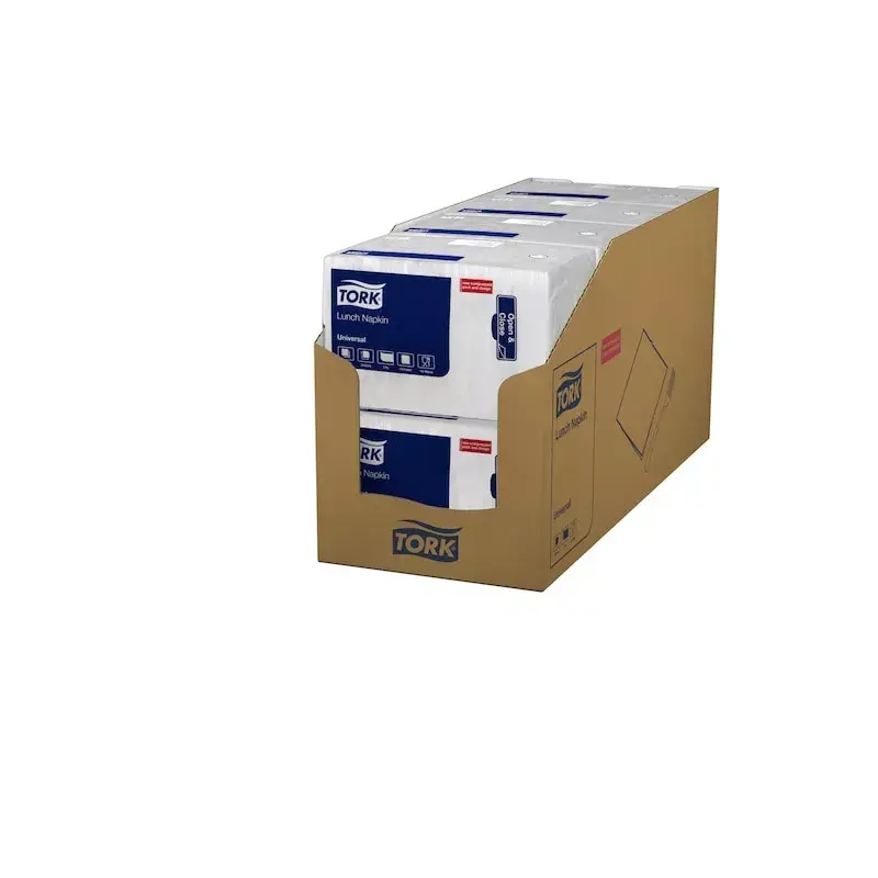 Paper napkins Tork 509300 White 162×162 mm Photo 2
