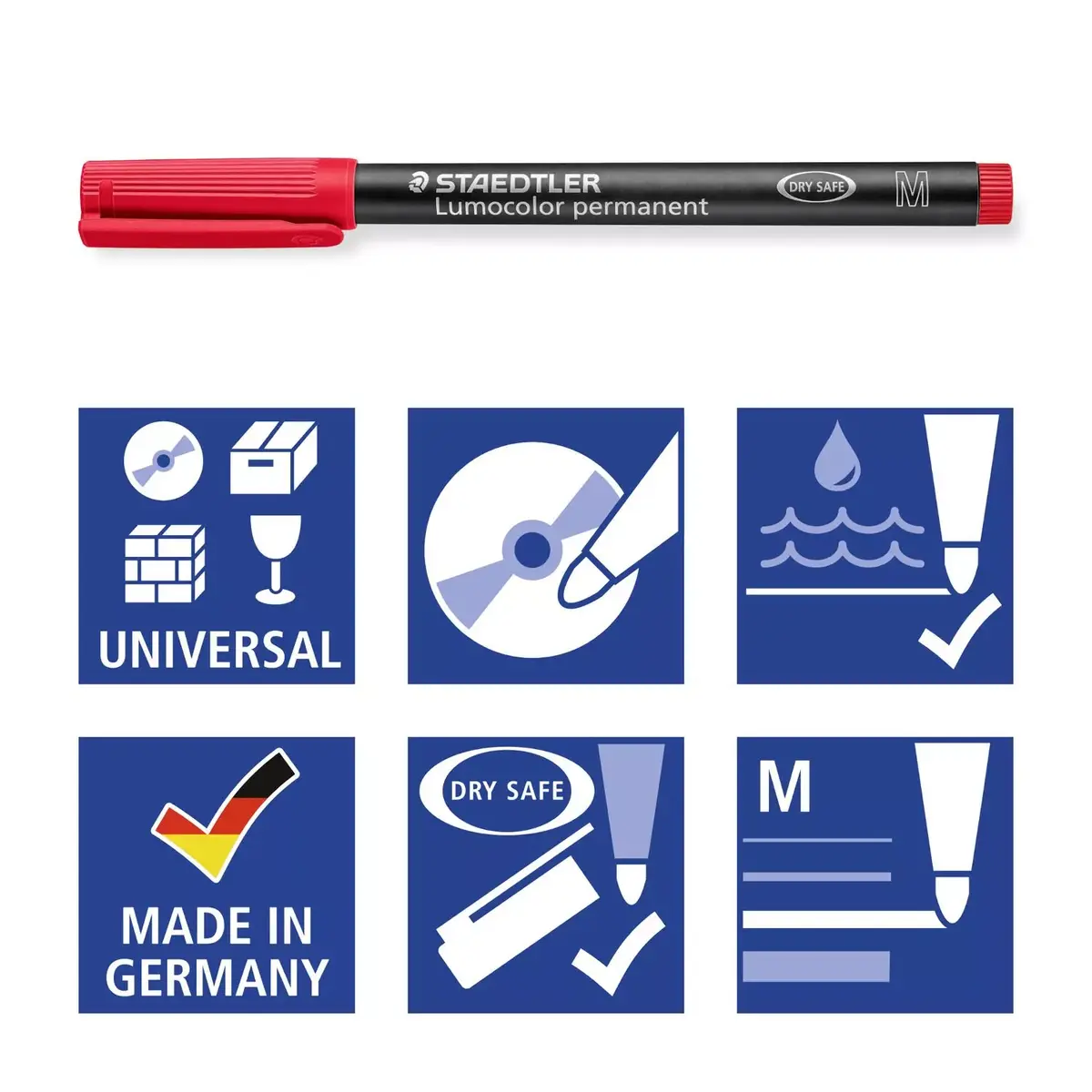 Pastmarkeris Staedtler Lumocolor pen 317 Photo 3