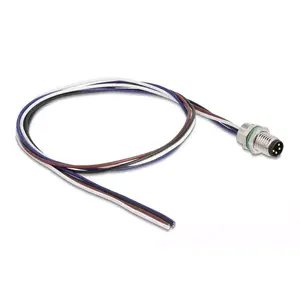 DeLOCK M8 кабель для панели A-кодированный 4-pin мужской 0.5 м