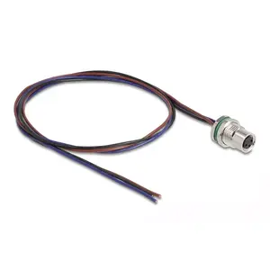 DeLOCK M8 панельный кабель A-кодированный 3-pin женский 0.5 м