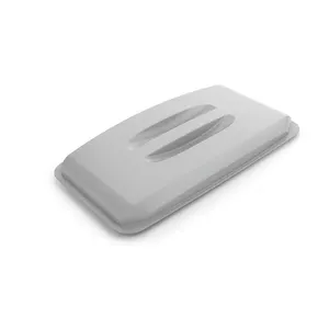 Trash Can Accessory Durable 1800504050 Grey Lid Width 501 mm Depth 272 mm Height 58 mm