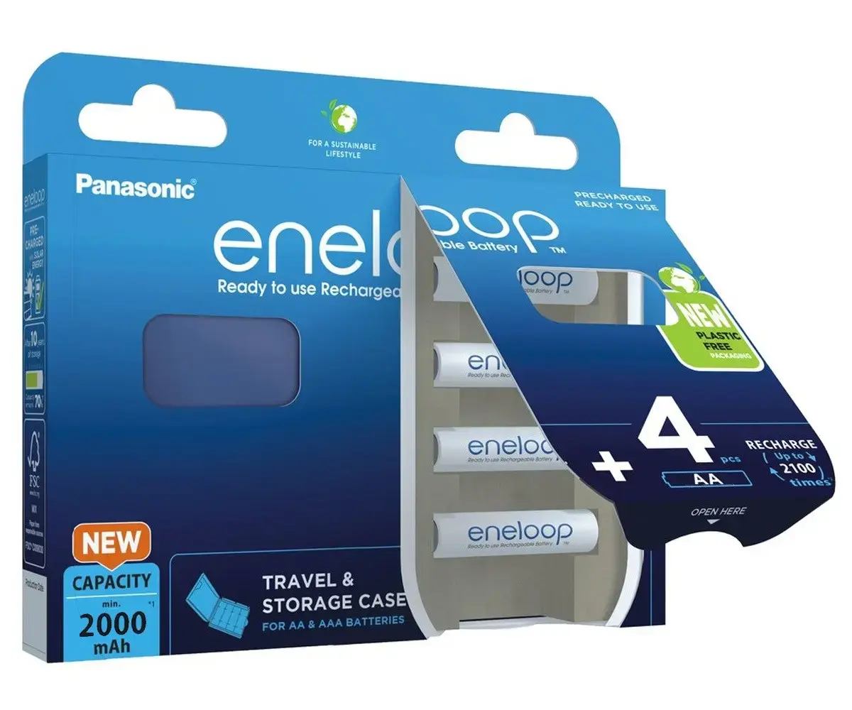 Panasonic Eneloop N AA перезаряжаемые — 4 шт. Photo 3