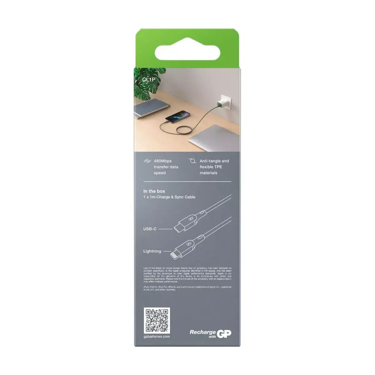 Кабель GP Batteries CL1P Photo 3