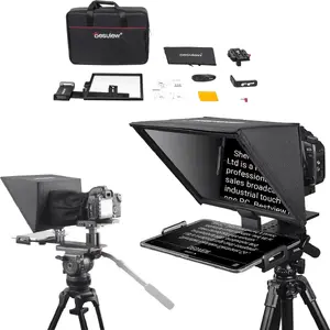 Teleprompter Desview T12 12-inch adjustable height lightweight teleprompter