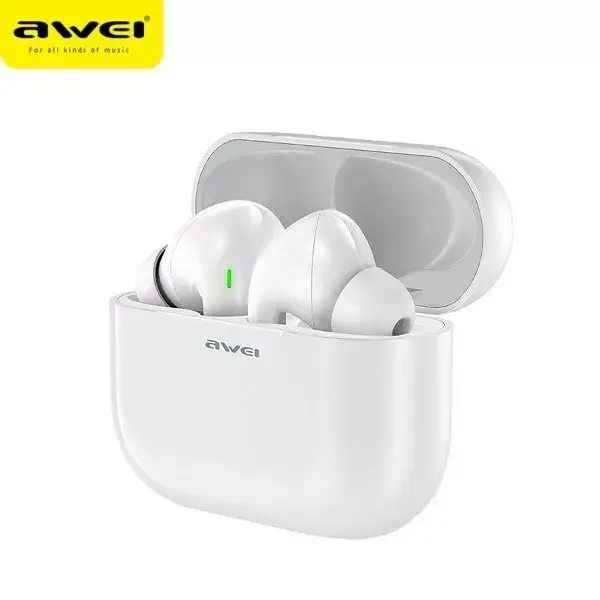 Bluetooth austiņas Awei T29 TWS White Photo 4