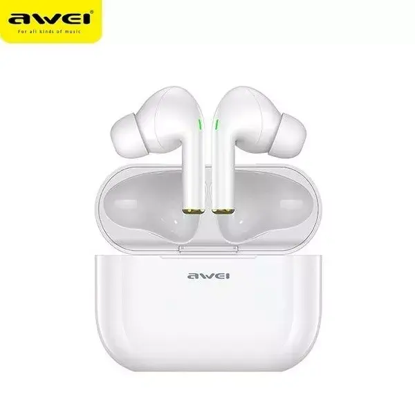 Bluetooth austiņas Awei T29 TWS White Photo 5