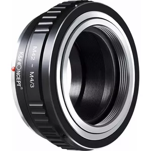 Objektīva adapteris K&F SB6331 — K&F adapters no Olympus/Panasonic Micro 4/3 (M4/3) uz M42