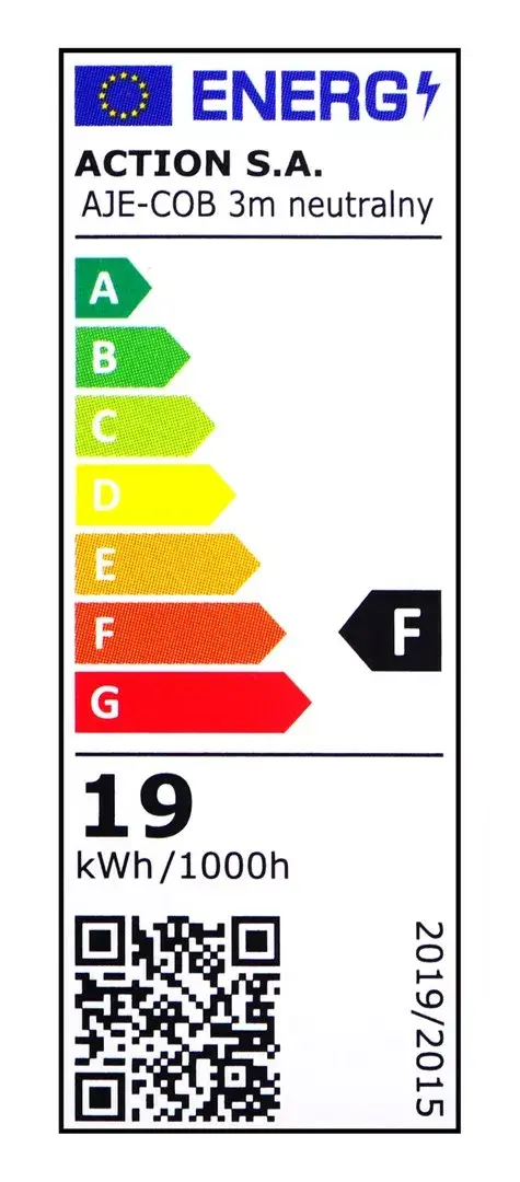 Strip light ActiveJet AJE-COB 3 m Neutral white Photo 3