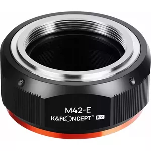 Adapteris K&F Pro KF06.435 no Sony E/NEX (E‑mount) uz M42 vītni