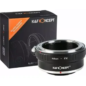 Objektīvu stiprinājuma adapters K&F SB6347 — Fujifilm X/FX uz Nikon AI/AI-S (mehānisks)