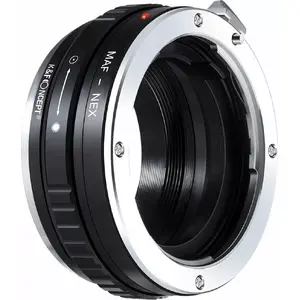 Objektīva montāžas adapteris K&F SB6467 — no Sony E/NEX uz Minolta SR (MD) / saderīgs ar Sony A