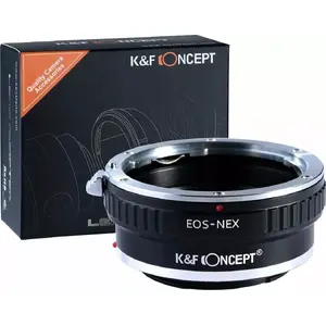 Objektīva stiprinājuma adapters K&F Kf06.069 — Sony E/NEX uz Canon EOS EF
