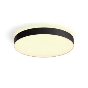 Philips Hue White ambiance Enrave Extra Large smart ceiling lamp — Bluetooth, black, LED