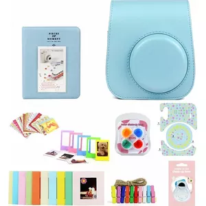Protective Case Set 8-in-1 for Fujifilm Instax Mini 11 by LoveInstant — Blue