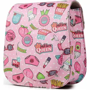 Protective Case LoveInstant for Fujifilm Instax Mini 11 — Design: Fries / Pink