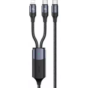 USB-C to USB-C Cable usams Usa001130 — 1.2 m, Black
