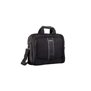 Portfelis datoram Addison Technology 309015 priekš 39,6 cm (15,6") — 3 nodalījumi, 3 priekšējie kabatas, plecu siksna, melna