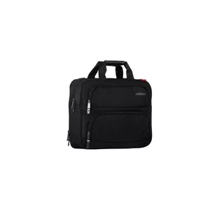 Portfelis Addison 306014, 35.8 cm (14.1"), 3 nodalījumi, melns