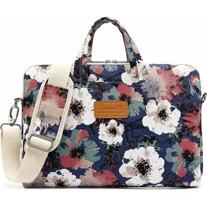 Сумка для ноутбука CANVASLIFE для 15"–16" ноутбуков, ткань Blue Camellia