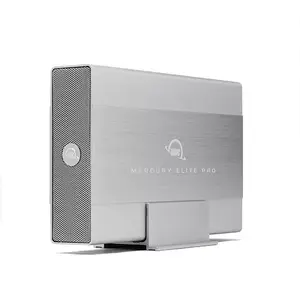 Корпус для HDD/SSD OWC Mercury Elite Pro 3,5" Серебристый — 1 отсек, SATA I/II/III, 6 Гбит/с, USB Type-B